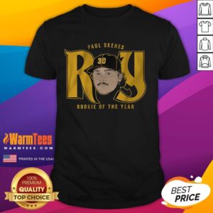 Awesome Paul Skenes Rookie Of The Year T-Shirt