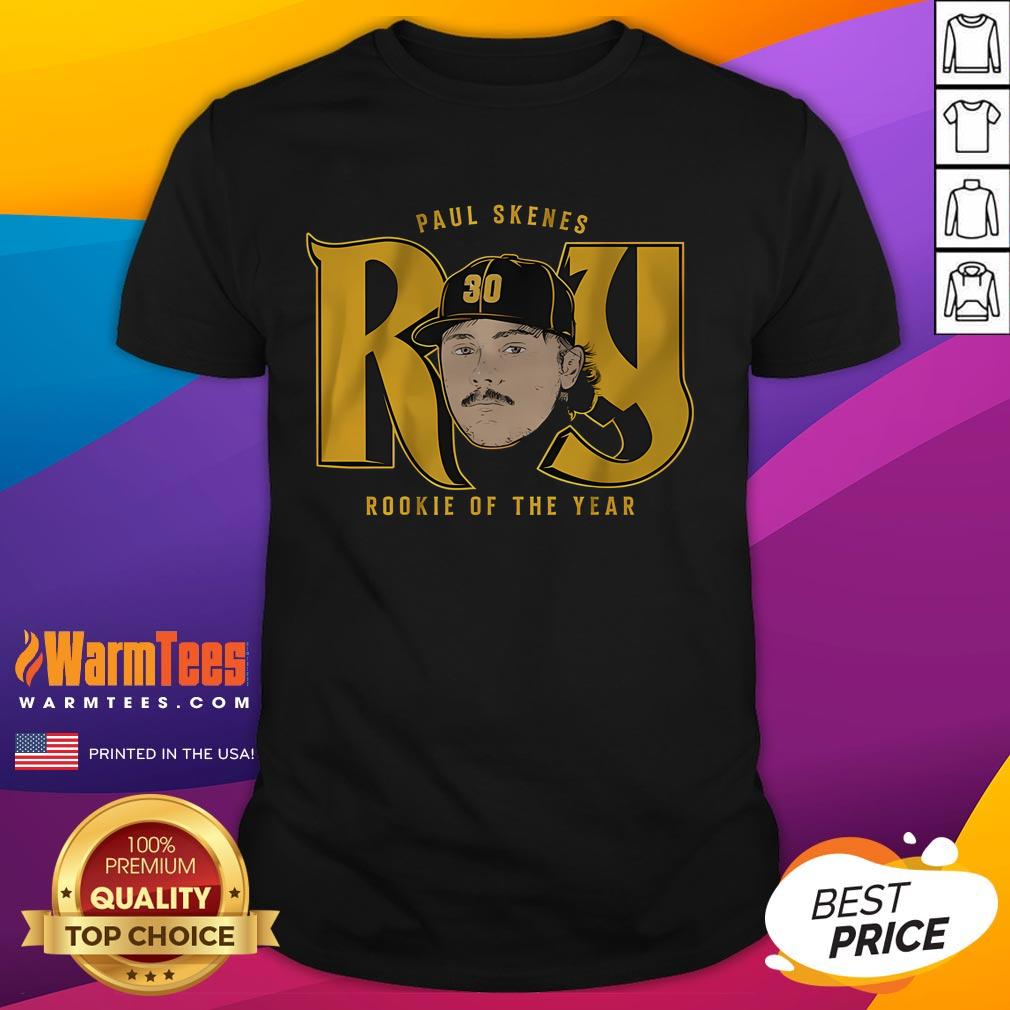 Awesome Paul Skenes Rookie Of The Year T-Shirt