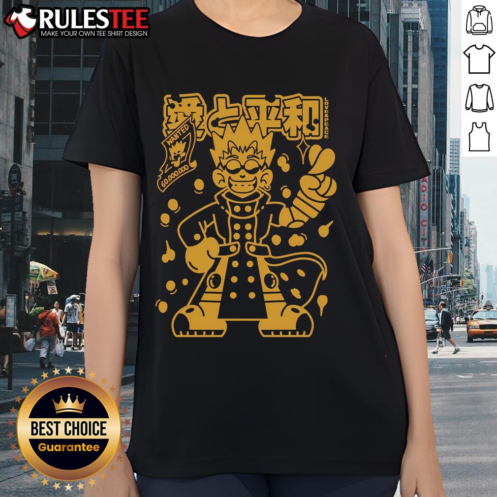 Awesome Peaceful Humanoid T-Shirt - Image 3