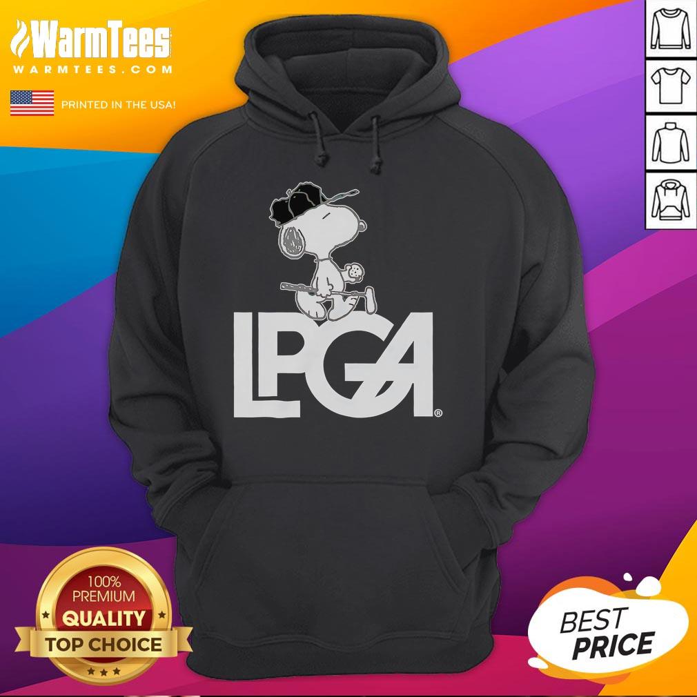 Awesome Peanuts X LPGA Snoopy T-Shirt - Image 2