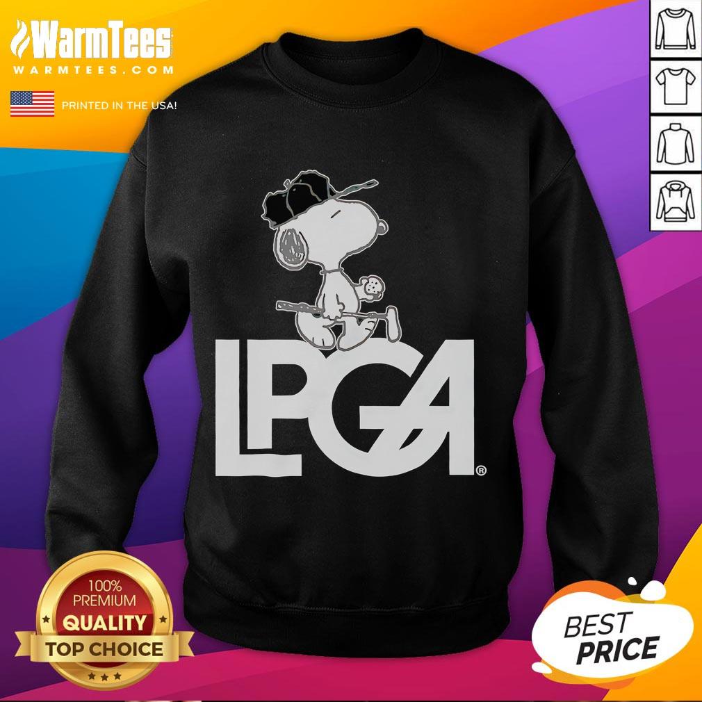 Awesome Peanuts X LPGA Snoopy T-Shirt - Image 5