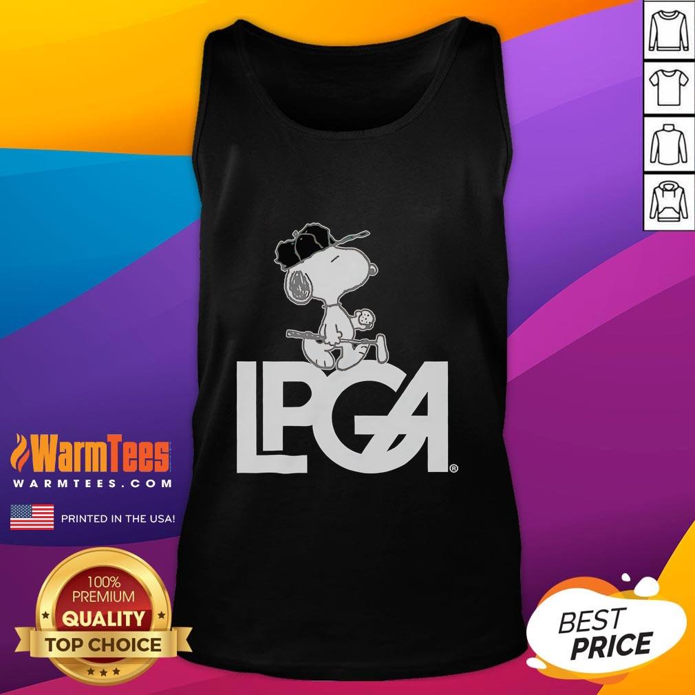 Awesome Peanuts X LPGA Snoopy T-Shirt - Image 4