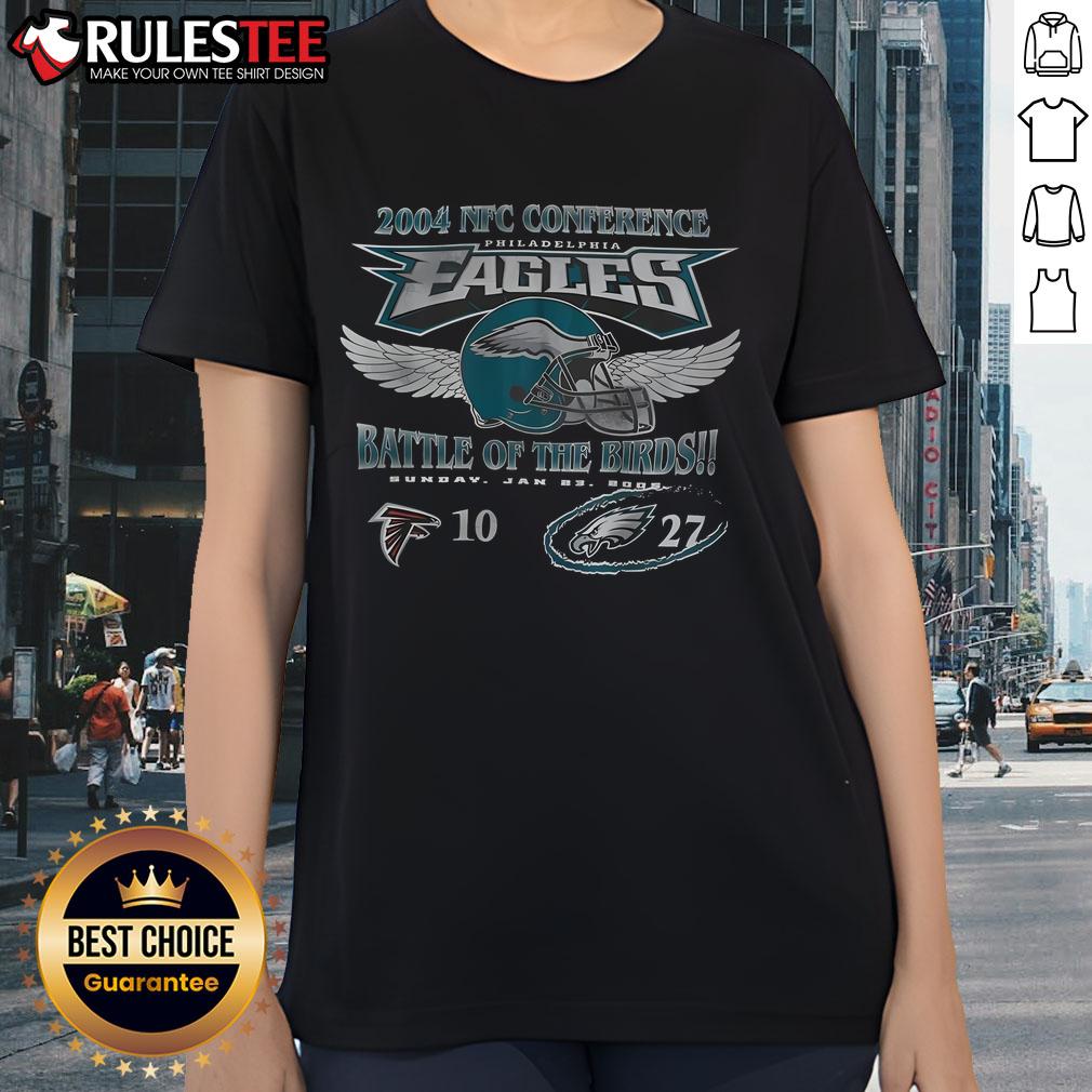 Awesome Philadelphia Eagles Battle Of The Bird NFC Conference T-Shirt - Image 3