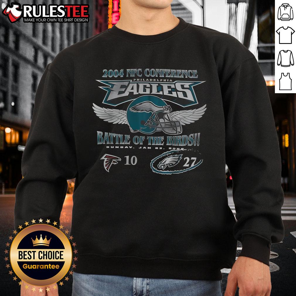 Awesome Philadelphia Eagles Battle Of The Bird NFC Conference T-Shirt - Image 5