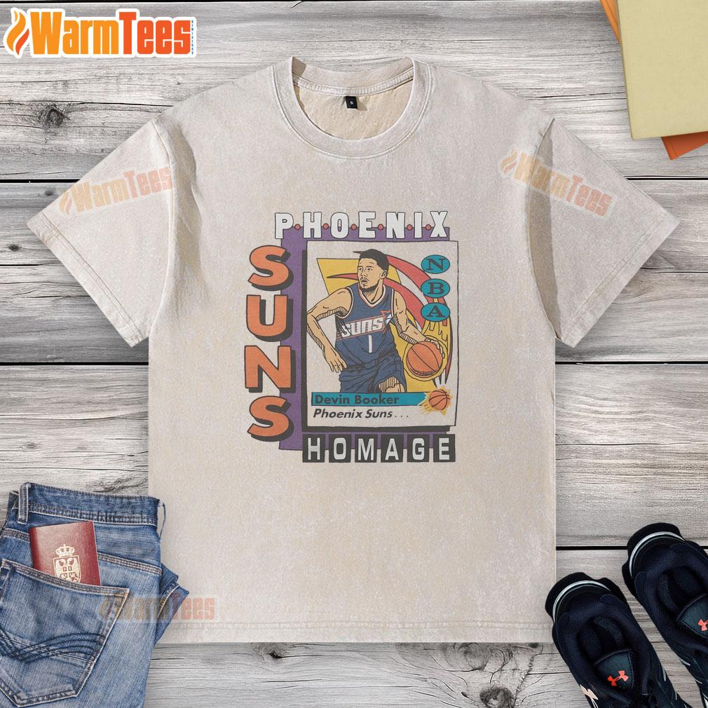 Awesome Phoenix Suns Trading Card Devin Booker T-Shirt - Image 5