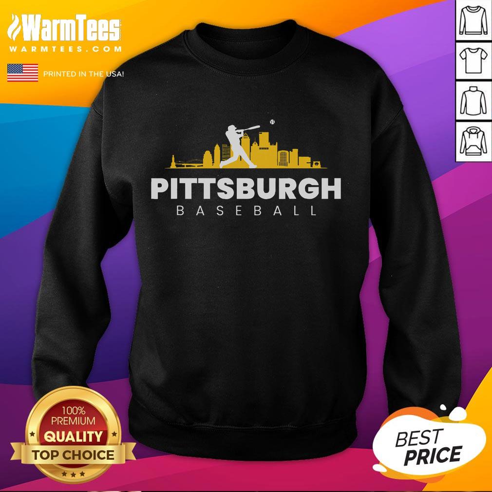 Awesome Pittsburgh Baseball Vintage Minimalist Retro Baseball Lover T-Shirt - Image 5
