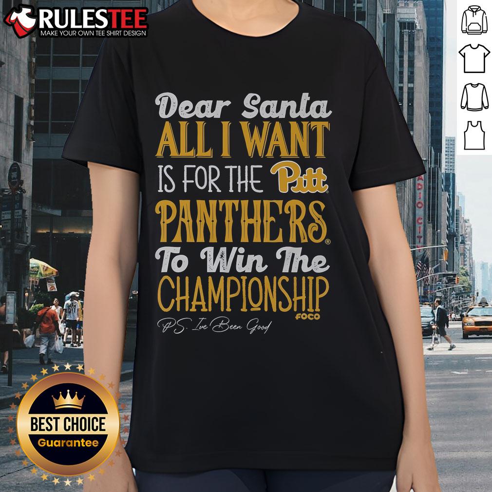Awesome Pittsburgh Panthers All I Want T-Shirt - Image 3