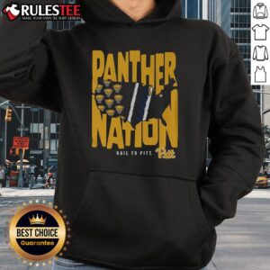 Alternative view of Awesome Pittsburgh Panthers Nation Hail To Pitt T-Shirt