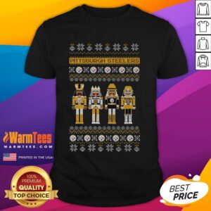 Awesome Pittsburgh Steelers Holiday Nutcracker T-Shirt