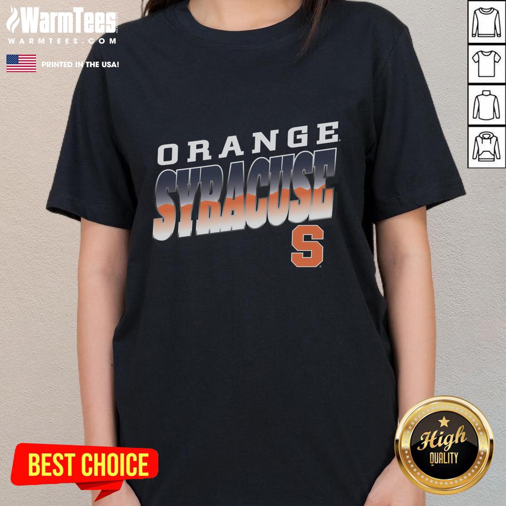 Awesome Premium Syracuse Orange Polished T-Shirt - Image 3
