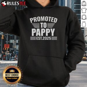 Alternative view of Awesome Promoted To Pappy 2025 Pregnancy Announcement T-Shirt