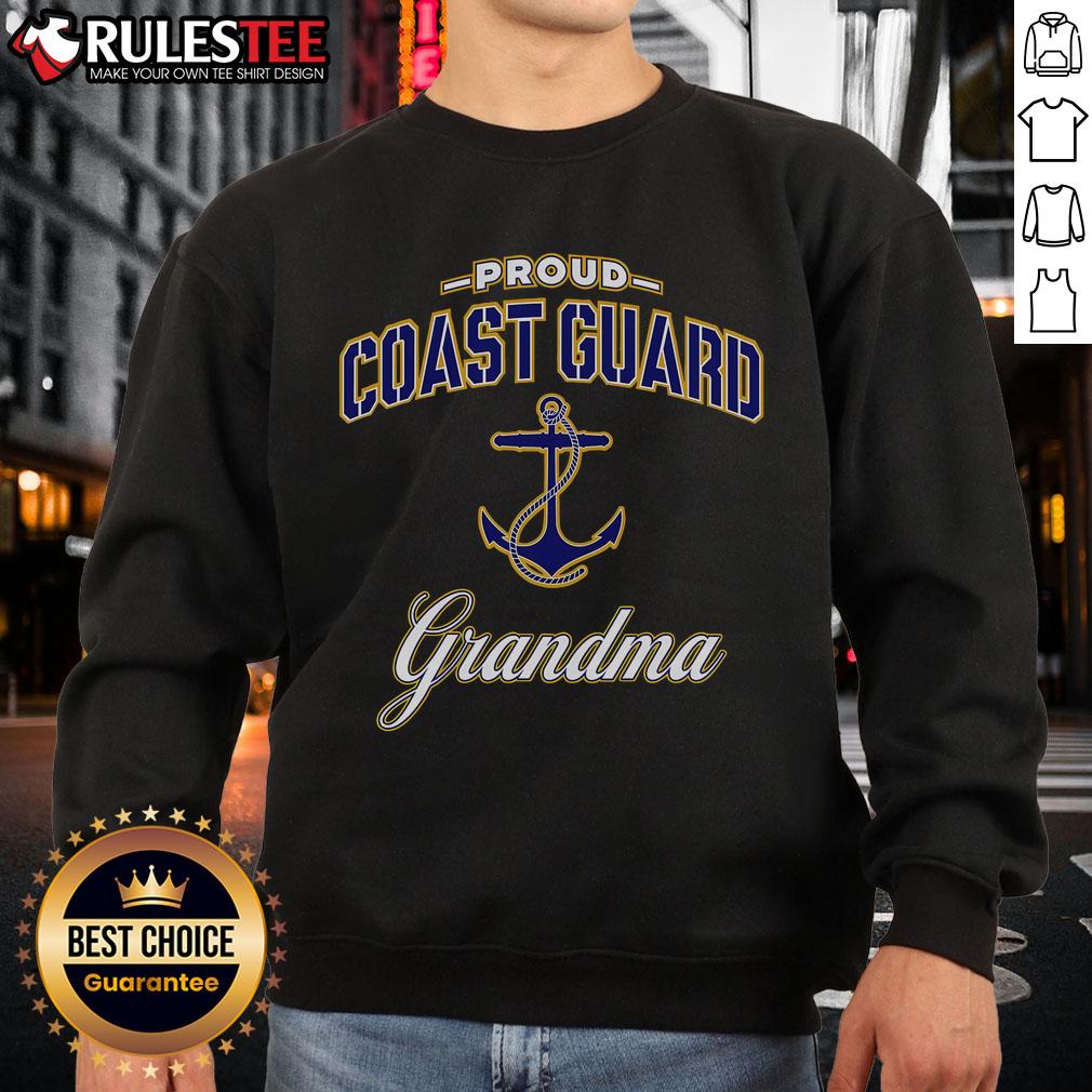 Awesome Proud Coast Guard Grandma T-Shirt - Image 5