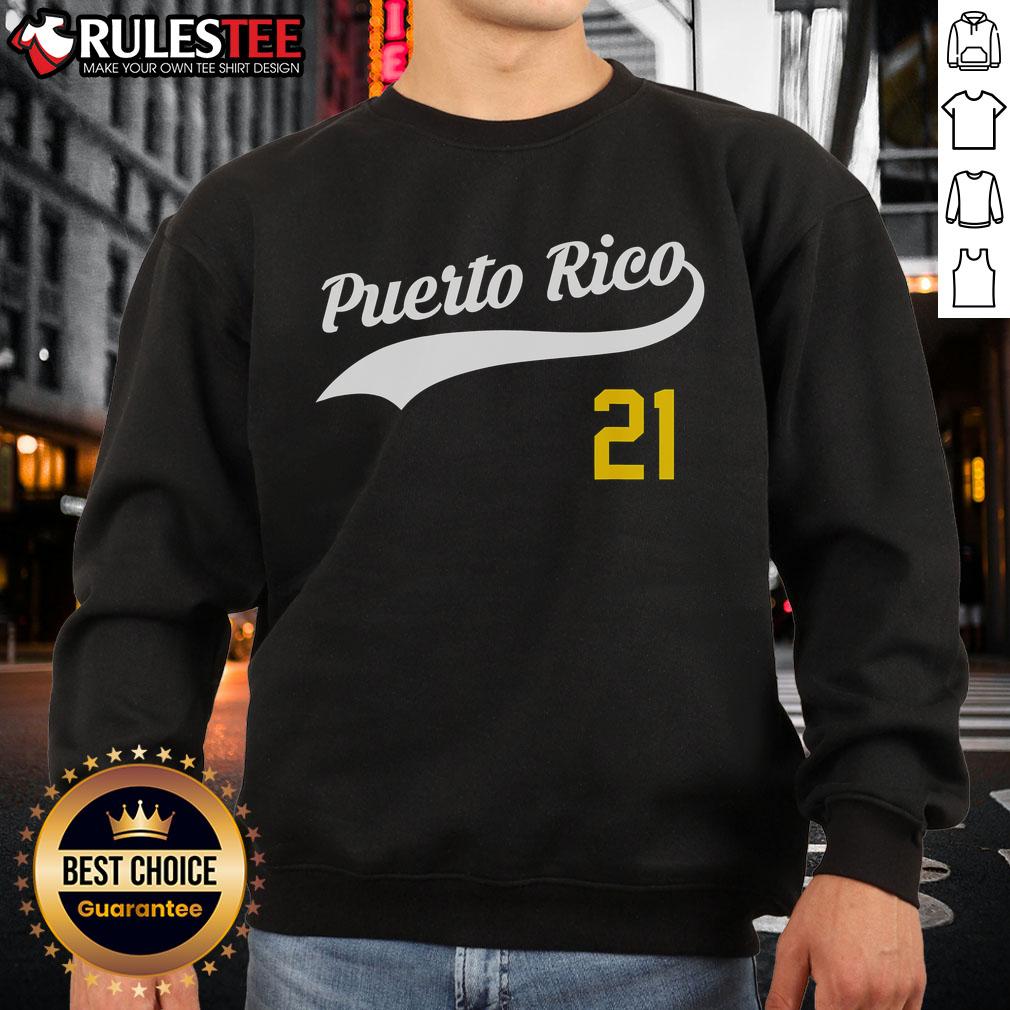 Awesome Puerto Rico Baseball 21 For Santurce Baseball Fans T-Shirt - Image 5