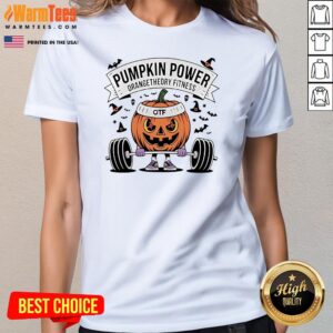 Alternative view of Awesome Pumpkin Power Orangetheory Fitness Halloween T-Shirt