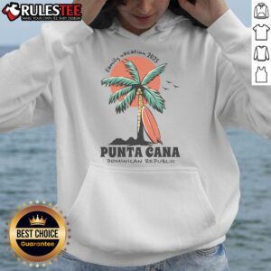 Alternative view of Awesome Punta Cana Family Vacation 2025 Matching Dominican Republic T-Shirt