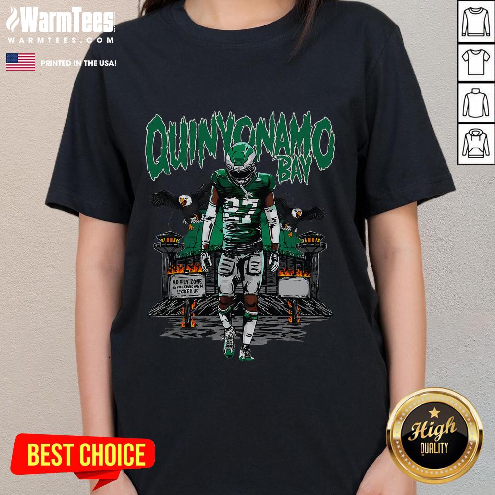 Awesome Quinyonamo Bay No Fly Zone T-Shirt - Image 3