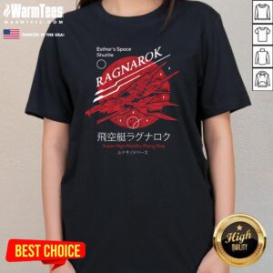 Alternative view of Awesome Ragnarok Lagunamov Flying Ship T-Shirt