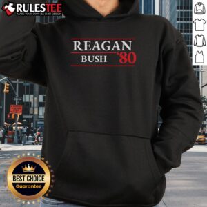Alternative view of Awesome Reagan Bush 1980 Presidential Election T-Shirt