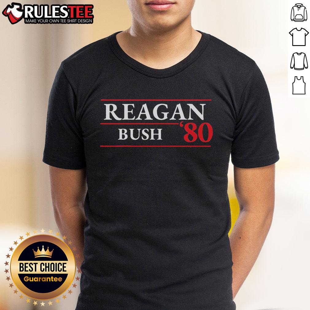 Awesome Reagan Bush 1980 Presidential Election T-Shirt