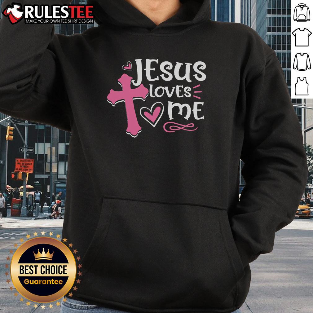 Awesome Religious Jesus's Love Jesus Loves Me Christian T-Shirt - Image 2