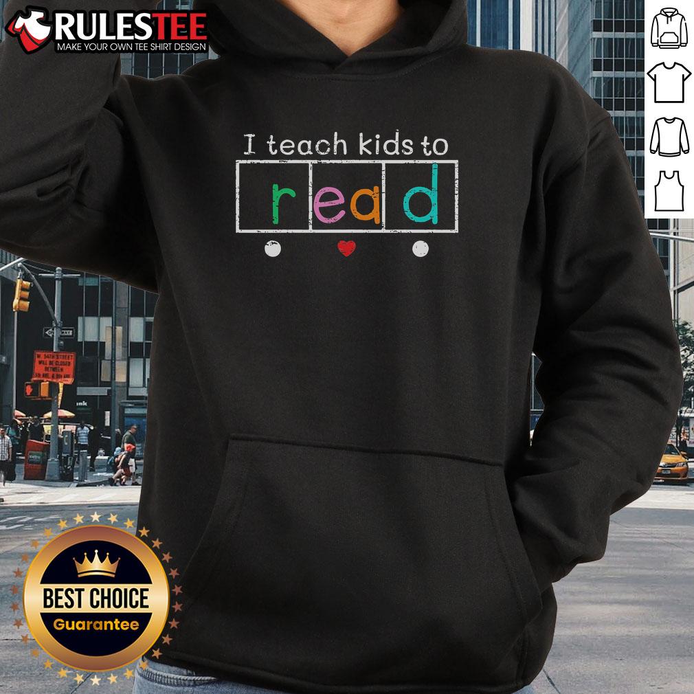 Awesome Retro I Teach To Read T-Shirt - Image 2