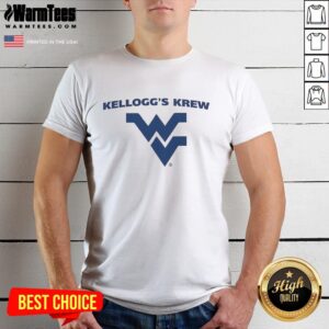 Awesome Rich Rodriguez Kellogg's Krew T-Shirt