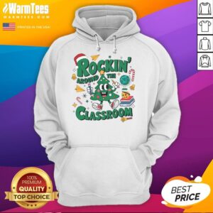 Alternative view of Awesome Rockin' Around The Classroom Christmas Holiday Xmas T-Shirt