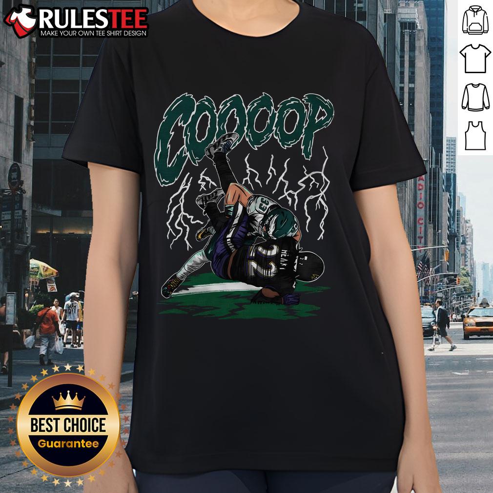 Awesome Rookie DB Cooper DeJean Tackle Derrick Henry Coooop NFL T-Shirt - Image 3