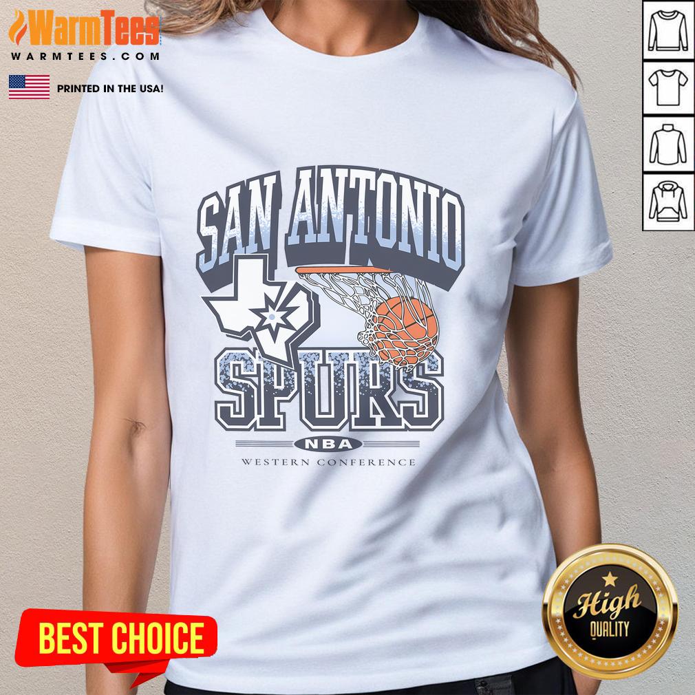 Awesome San Antonio Spurs City Edition No Look T-Shirt - Image 3