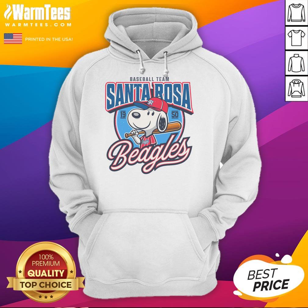 Awesome Santa Rosa Beagles Sluggers Baseball Team Est 1950 T-Shirt - Image 2