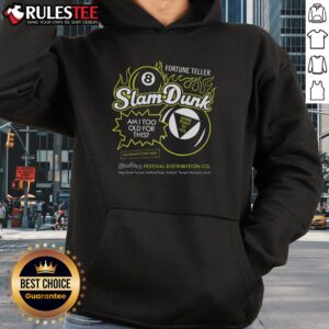 Alternative view of Awesome Slam Dunk 8 Ball Fortune Teller T-Shirt