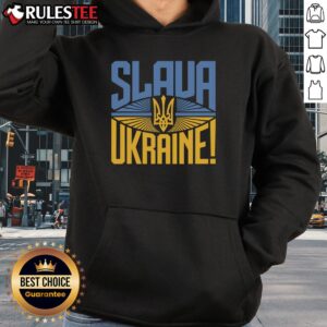 Alternative view of Awesome Slava Ukraine T-Shirt