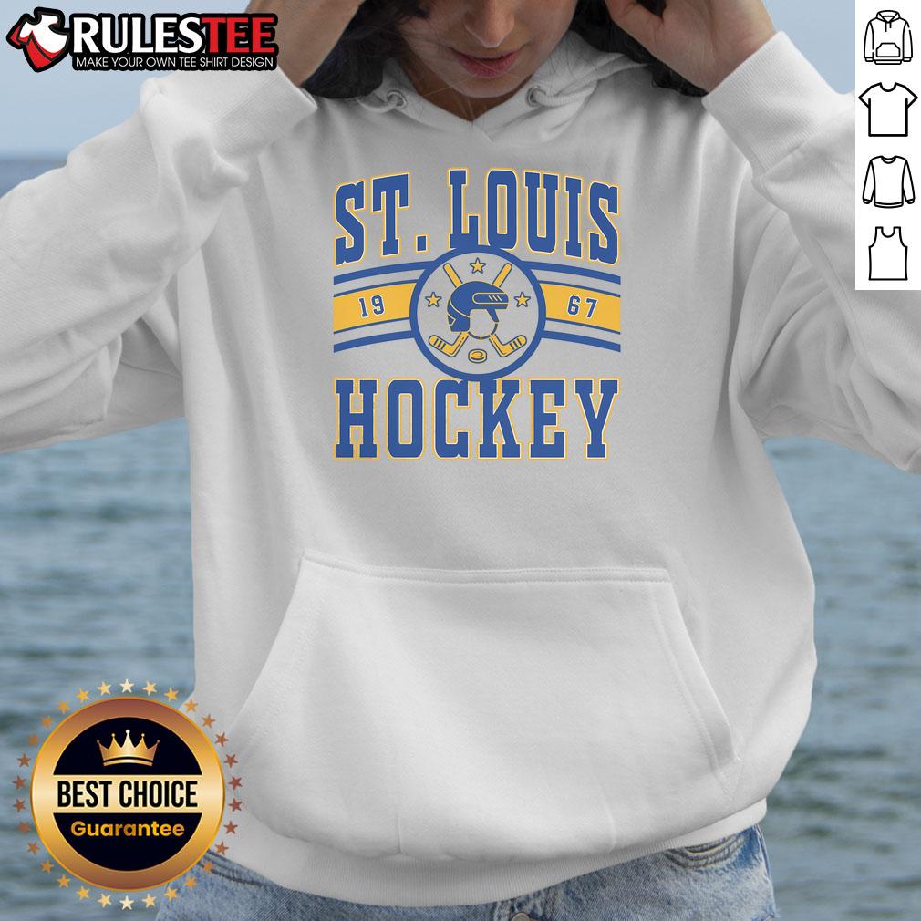 Awesome St Louis Hockey 1967 T-Shirt - Image 2