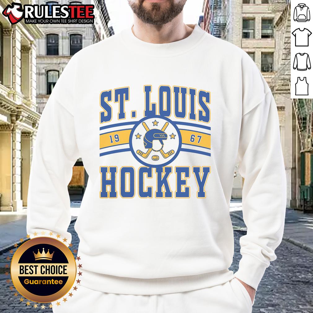 Awesome St Louis Hockey 1967 T-Shirt - Image 5