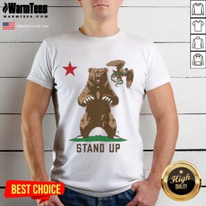 Awesome Stand Up To Ice Bear T-Shirt