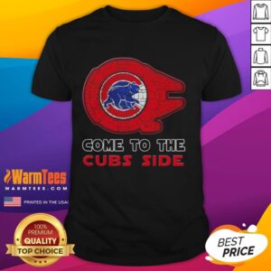 Awesome Star Wars Come To The Chicago Cubs Side T-Shirt