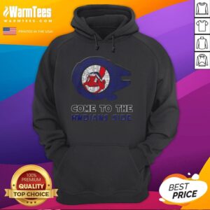 Alternative view of Awesome Star Wars Come To The Cleveland Indians Side T-Shirt