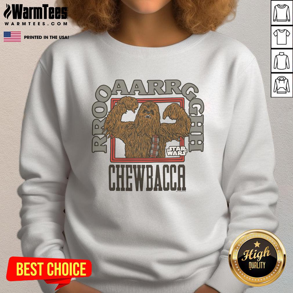 Awesome Star Wars Wookie Roar Chewbacca T-Shirt - Image 5