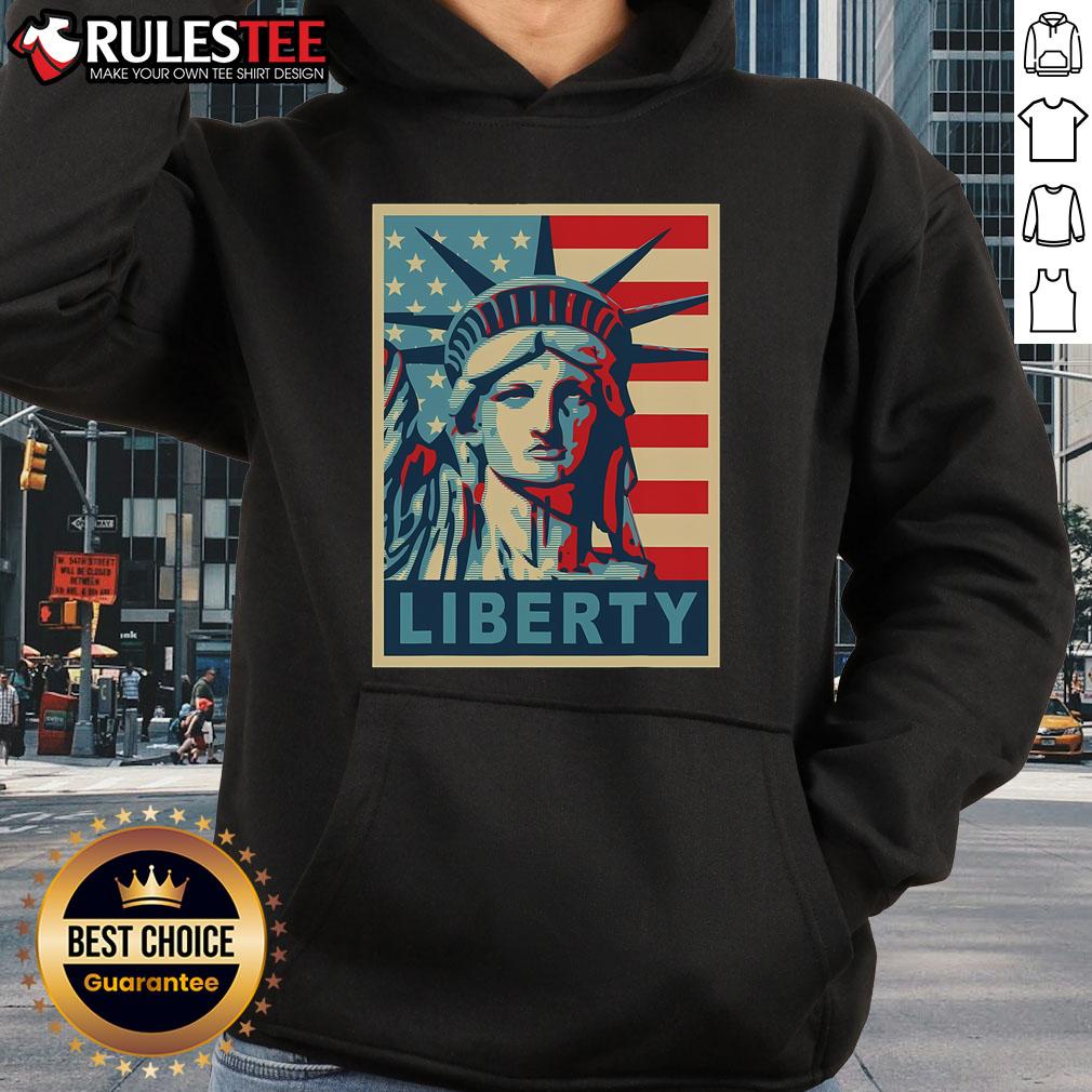 Awesome Statue Of Liberty Best Retro T-Shirt - Image 2