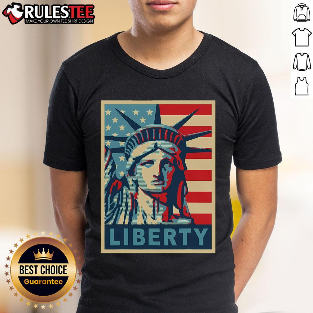 Awesome Statue Of Liberty Best Retro T-Shirt