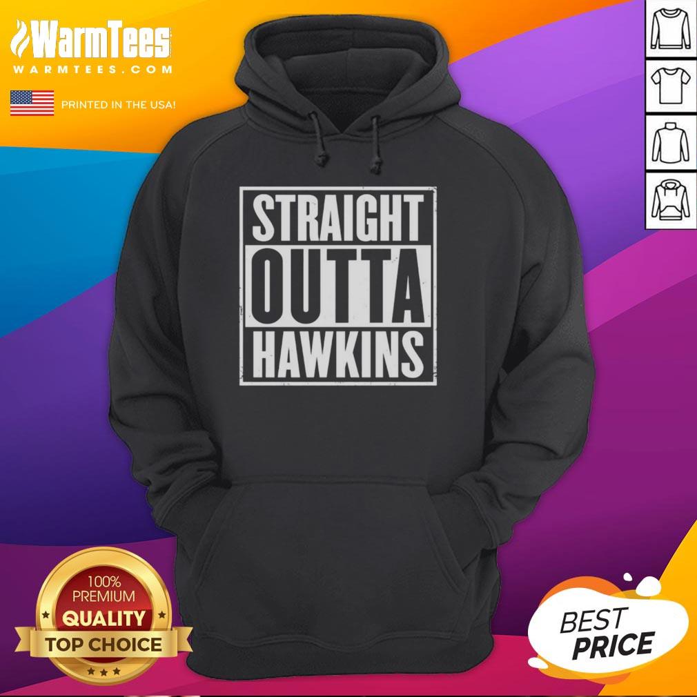 Awesome Straight Outta Hawkins Stranger Things T-Shirt - Image 2