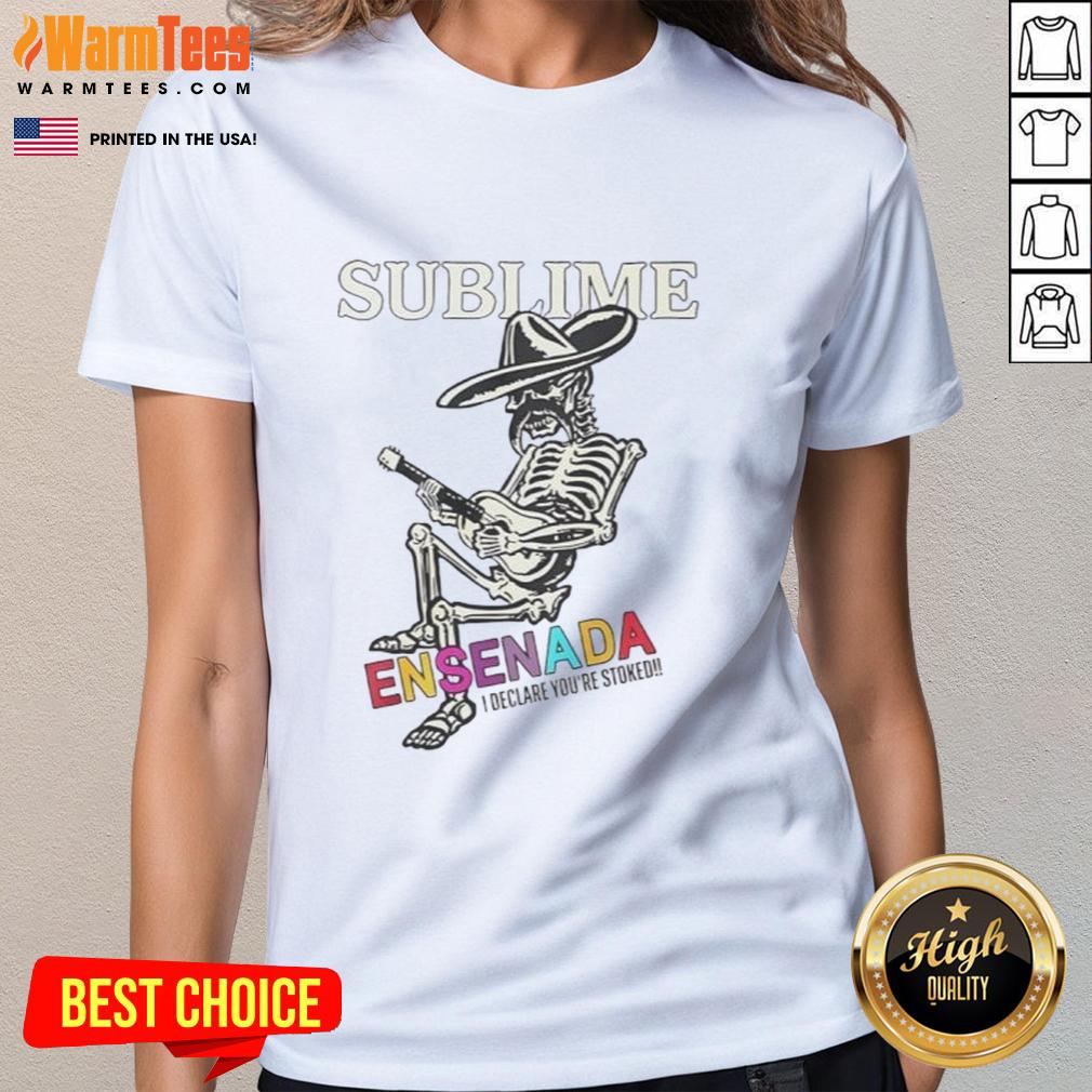 Awesome Sublime Merch Ensenada Skeleton T-Shirt - Image 3