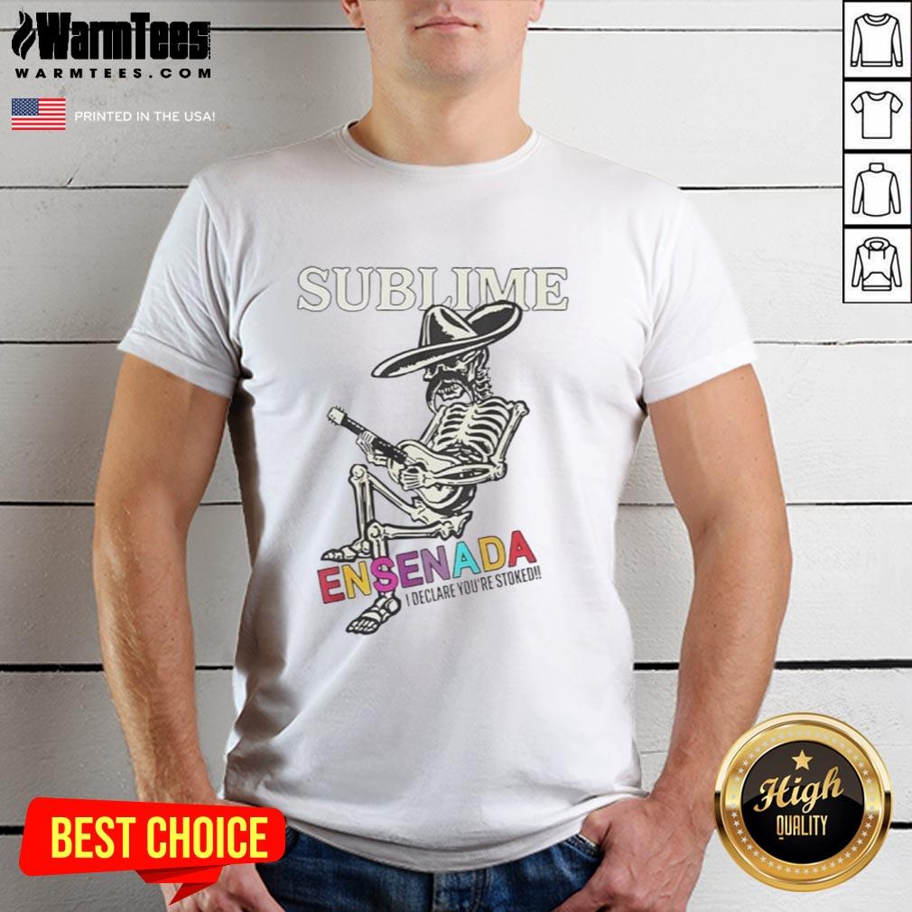 Awesome Sublime Merch Ensenada Skeleton T-Shirt