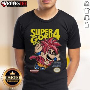Awesome Super Mario Goku Bros 4 The Biggest Most Exciting Son Goku Adventure Yet T-Shirt