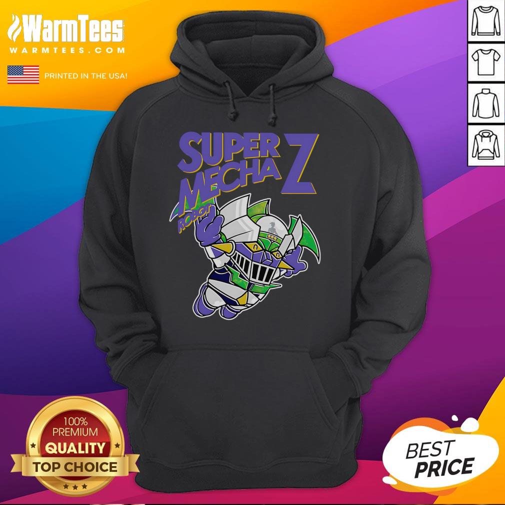 Awesome Super Mecha Z Robot T-Shirt - Image 2