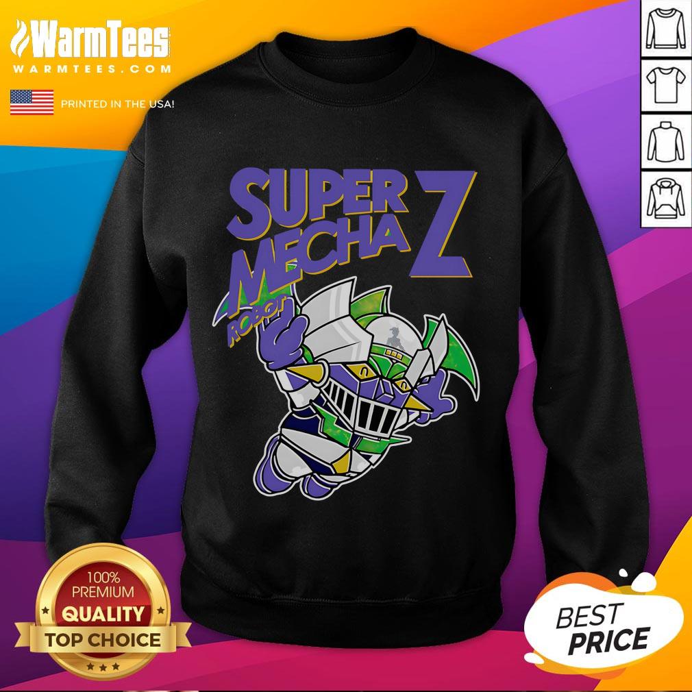 Awesome Super Mecha Z Robot T-Shirt - Image 5
