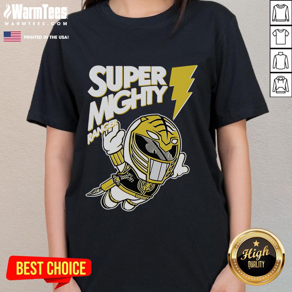 Awesome Super Mighty Ranger Warrior T-Shirt - Image 3