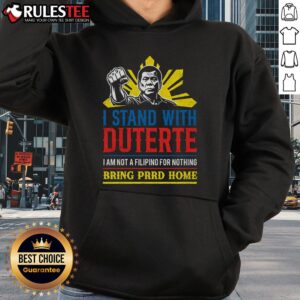 Alternative view of Awesome Support Duterte Stand With Duterte Against ICC Charges T-Shirt