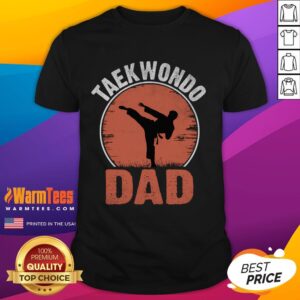 Awesome Taekwondo Dad Martial Artist Martial Arts Tkd T-Shirt