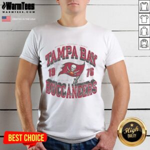 Awesome Tampa Bay Buccaneers Field Arched Wordmark T-Shirt